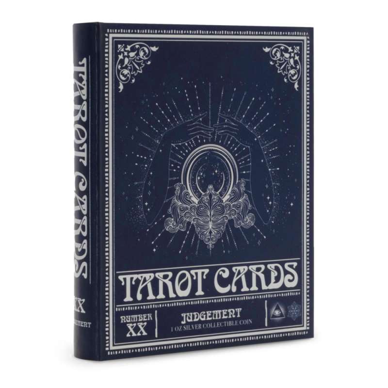 2025 1 oz Colorized Niue Silver Tarot Cards Judgement Coin l JM
