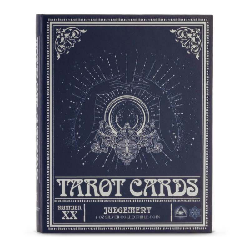 2025 1 oz Colorized Niue Silver Tarot Cards Judgement Coin l JM