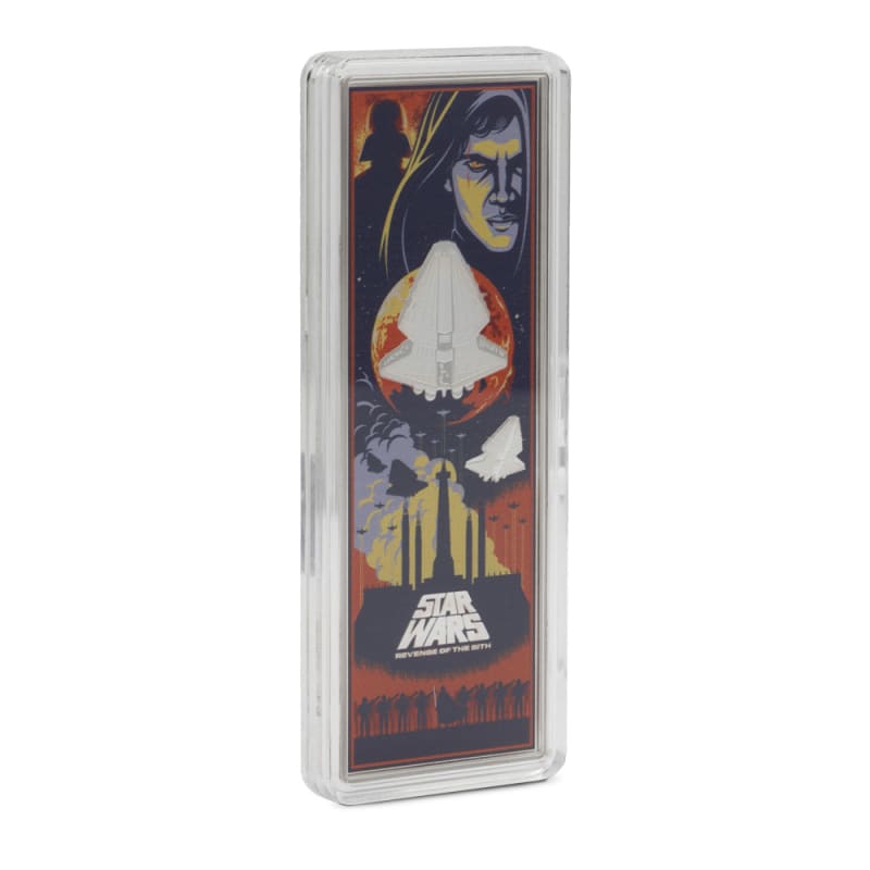 2025 3 oz Proof Colorized Niue Silver Star Wars Movie Poster