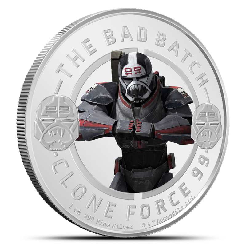 2022 Niue Silver Star Wars The Bad Batch Wrecker Coins l JM Bullion™