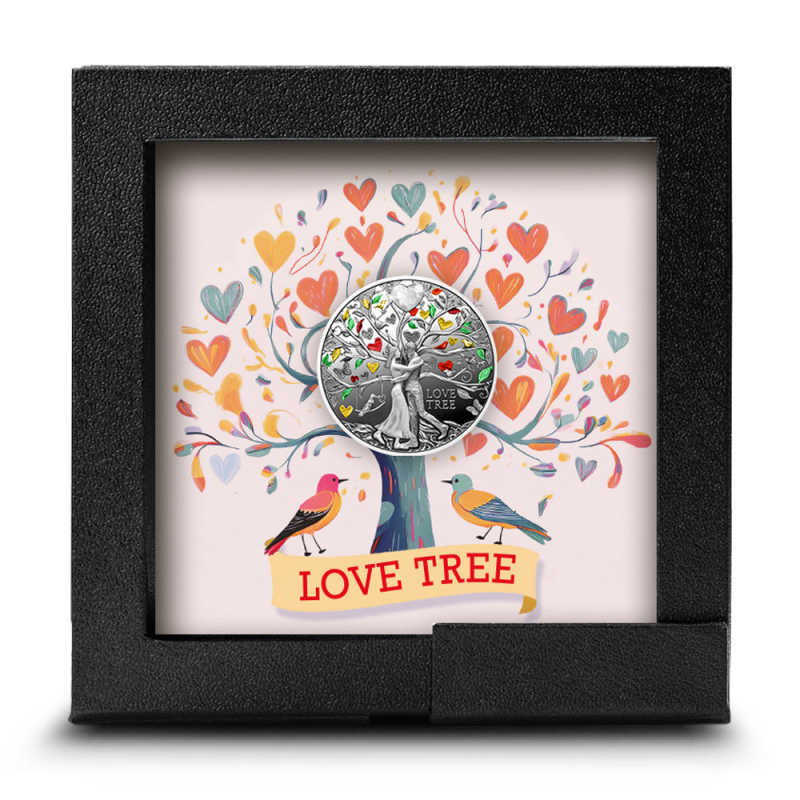 2025 17.5 Gram Proof Niue Silver Love Tree Coin l JM Bullion™