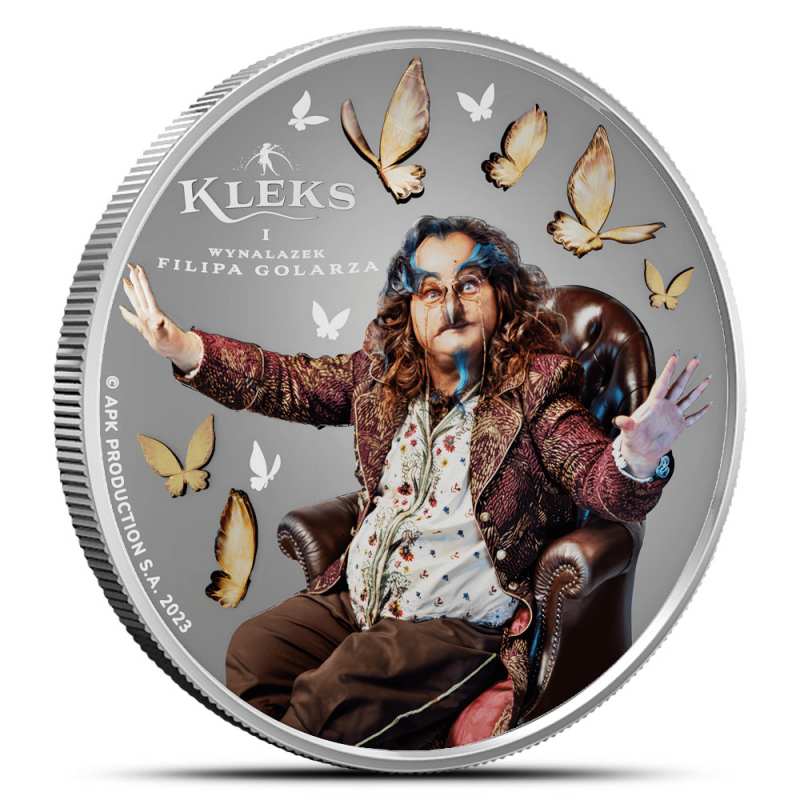 2025 Proof Colorized Niue Silver Kleks and Philip the Barber's