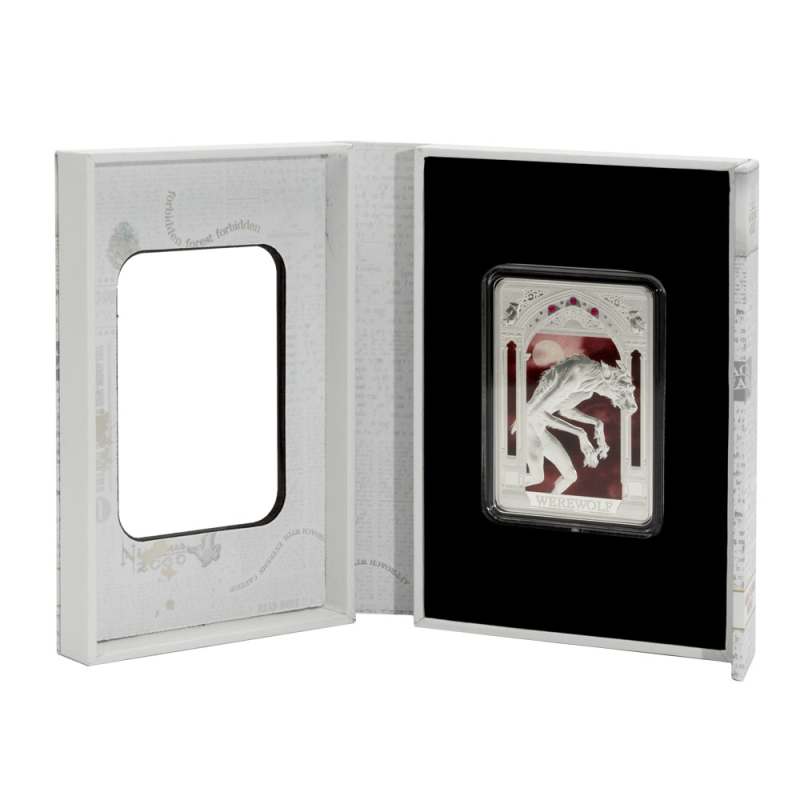 2025 Colorized Niue Silver Harry Potter Creatures Werewolf Coin l