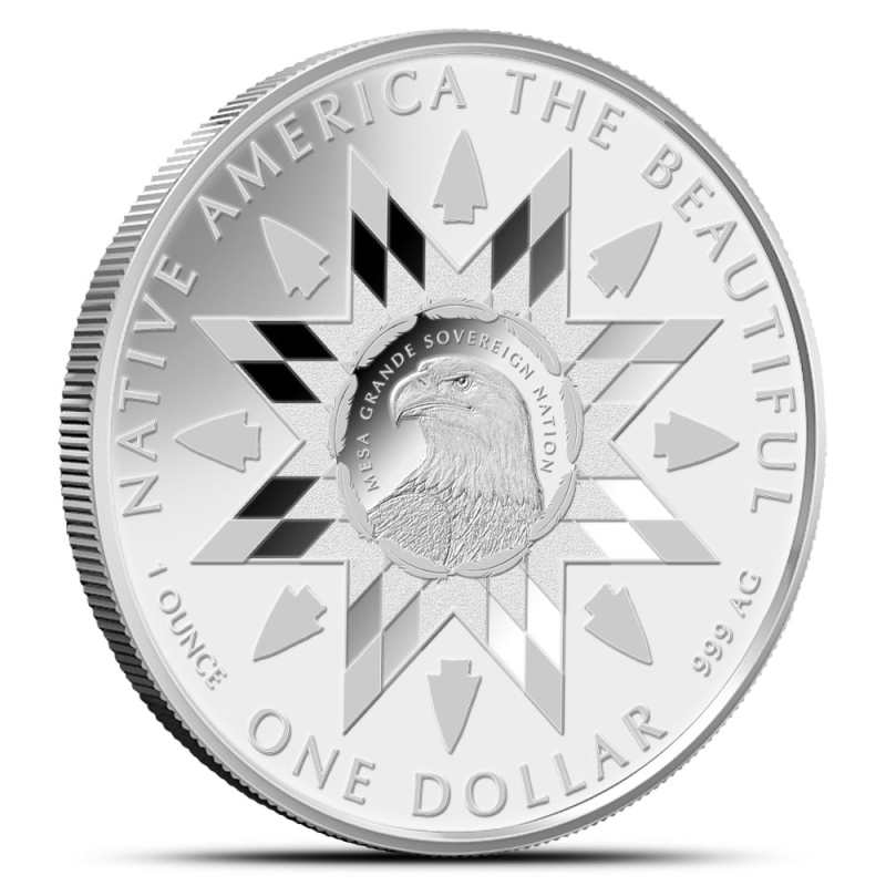 2025 1 oz Proof Native America the Beautiful Iowa Silver Coin l JM