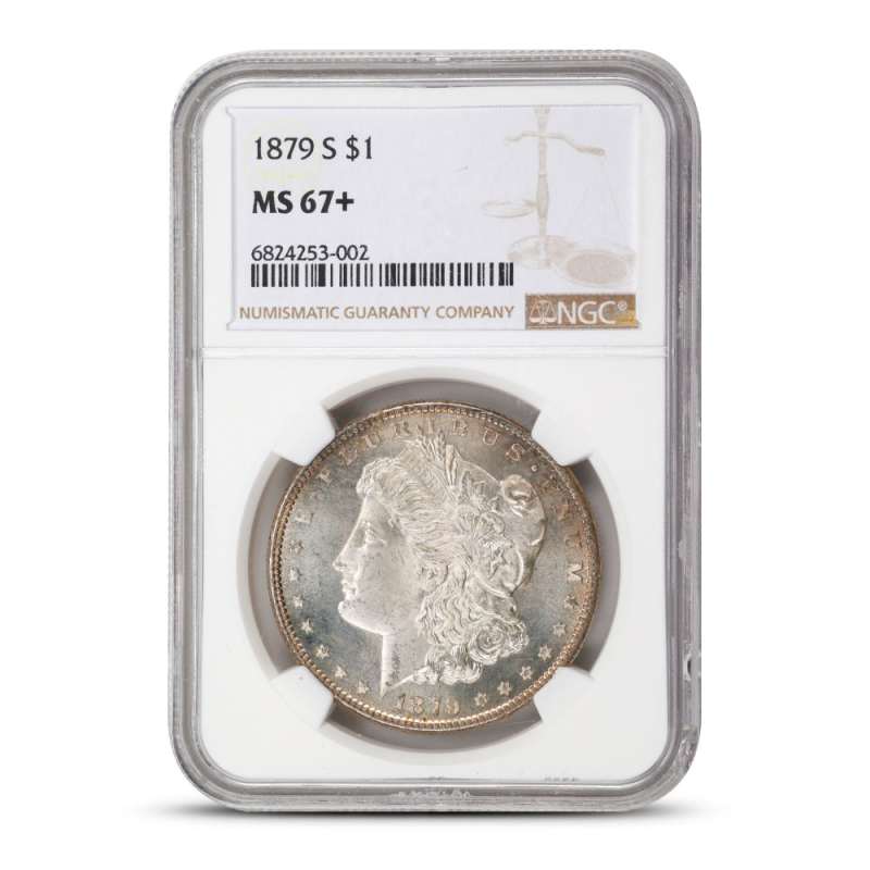 1879-S Morgan Silver Dollar NGC MS67+ l JM Bullion™