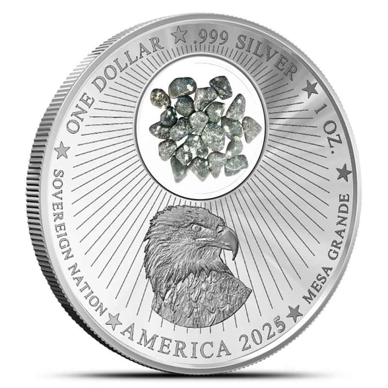 2025 1 oz Proof Colorized Mesa Grande Built By Aliens Stonehenge