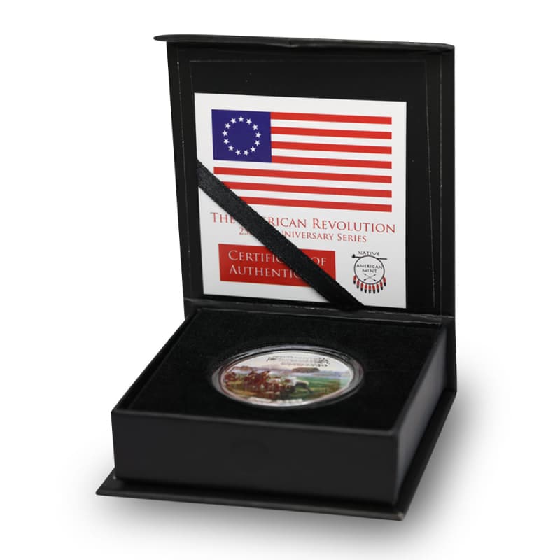 2025 1 oz Proof Colorized Mesa Grande Silver The Battles of