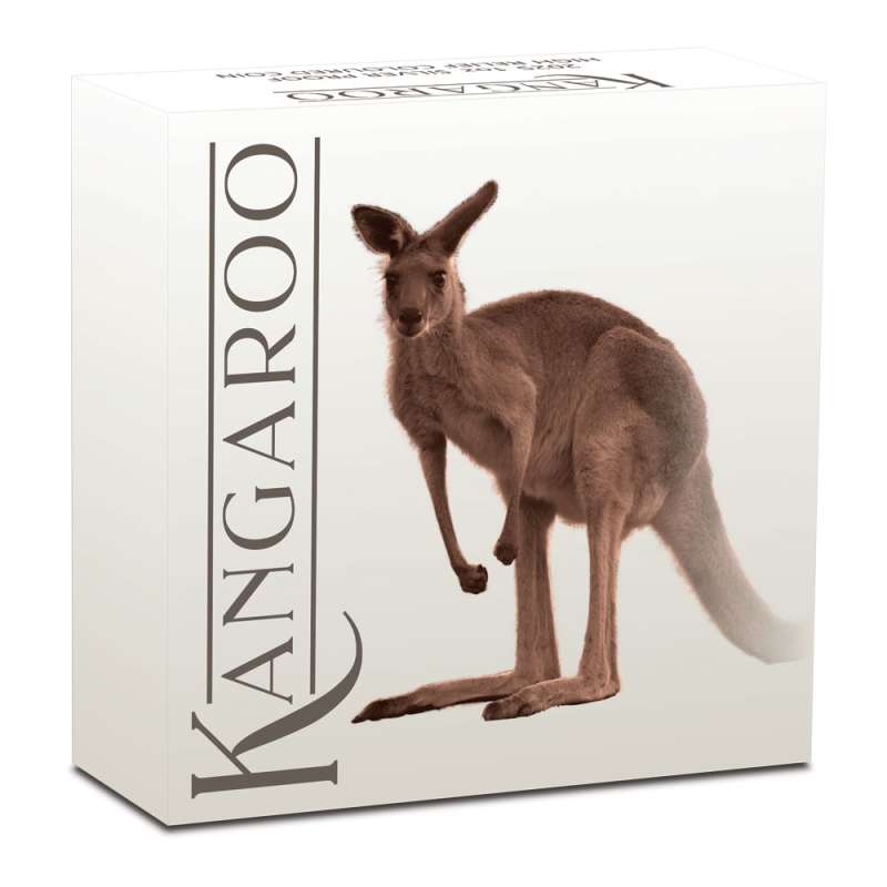 2025 1 oz Proof Colorized Australian Silver Kangaroo Coin l JM