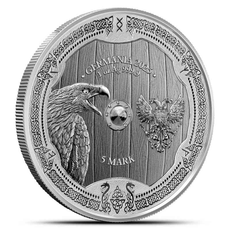 2025 1 oz Germania Valkyries Arnhild Silver Round (Capsule) l JM