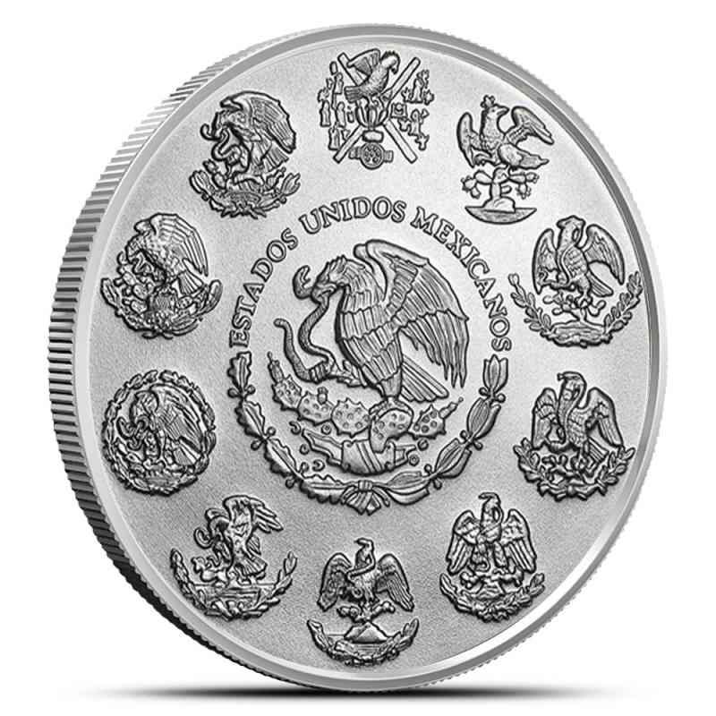本物保証　JNDA加盟店購入品　一円銀貨　10枚セット　訳アリ　No.4 2024 1 oz Colorized Mexican Silver Libertad Forces of Nature Water