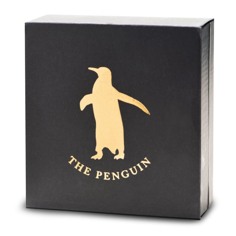 2025 1 oz Proof Falkland Islands Silver King Penguin Coin l JM