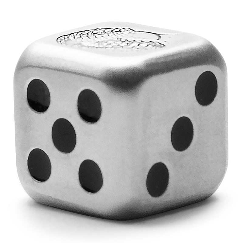 2025 1 oz Antique Fiji Silver Year of the Snake Dice Coin l JM