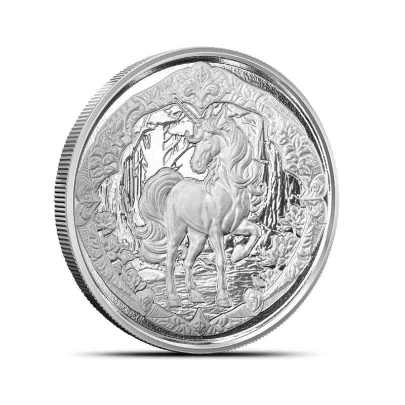2024 1 oz Fiji Silver Unicorn Coin (Alpha Strike, BU) l JM Bullion™