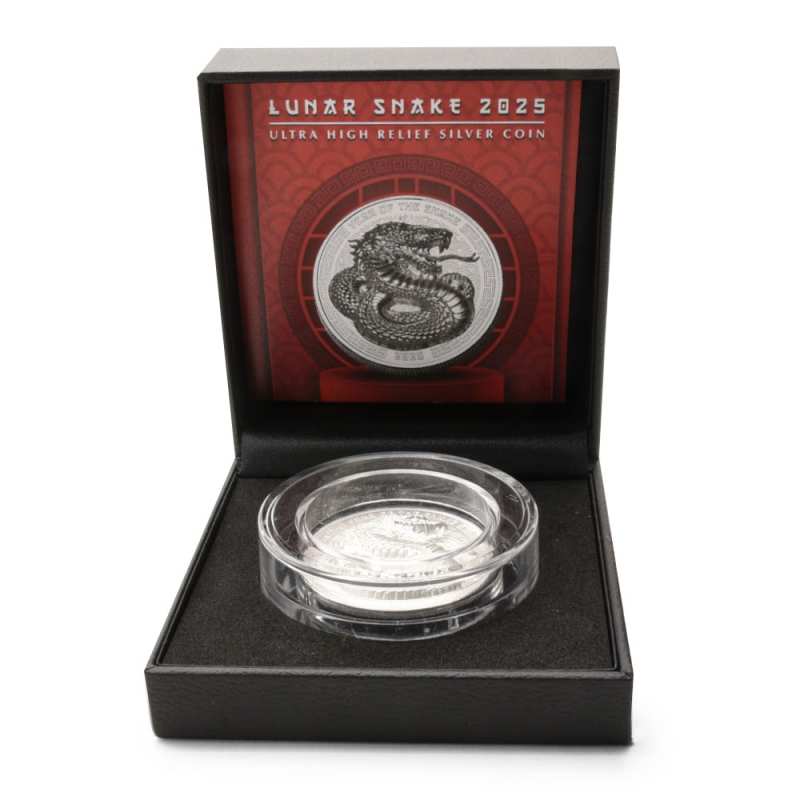 西龍白甕 2025 1 oz Fiji Silver Lunar Year of the Snake Coin l JM Bullion™
