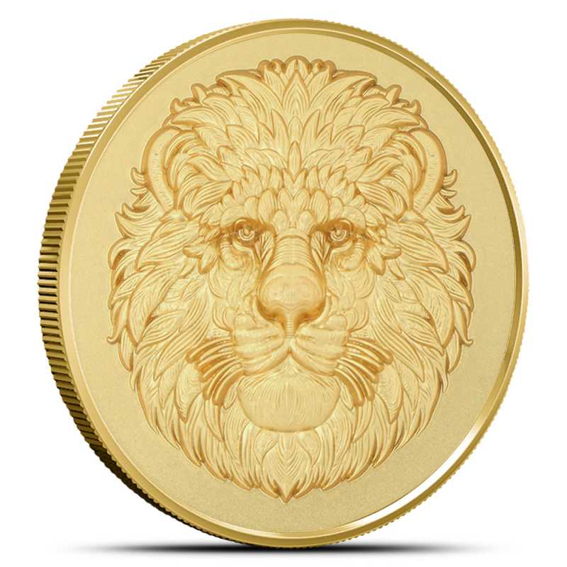 2025 1 oz Fiji Silver Lion Head 3D Coin l JM Bullion™