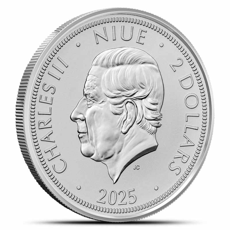 2025 1 oz Niue Czech Lion Silver Coin l JM Bullion™