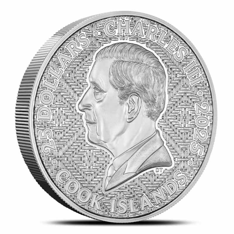 2025 5 oz Proof Cook Islands Silver Samurai Coin l JM Bullion™