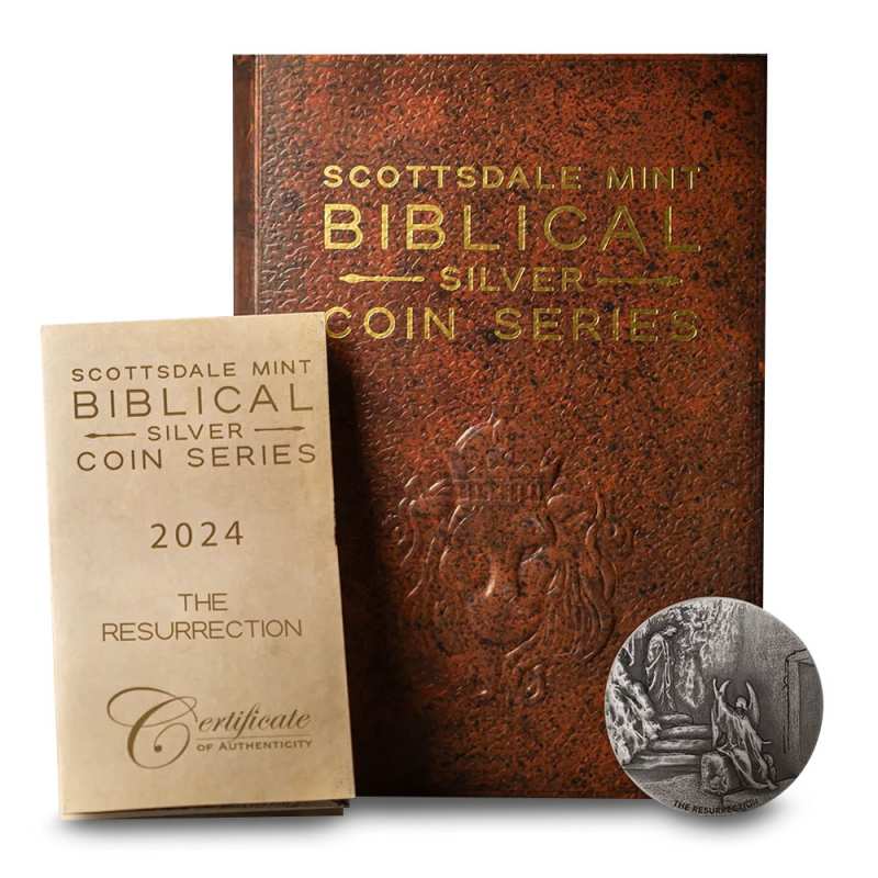 Felony – The Resurrection 2024 2 oz The Resurrection Biblical Silver Coin Series l JM Bullion™