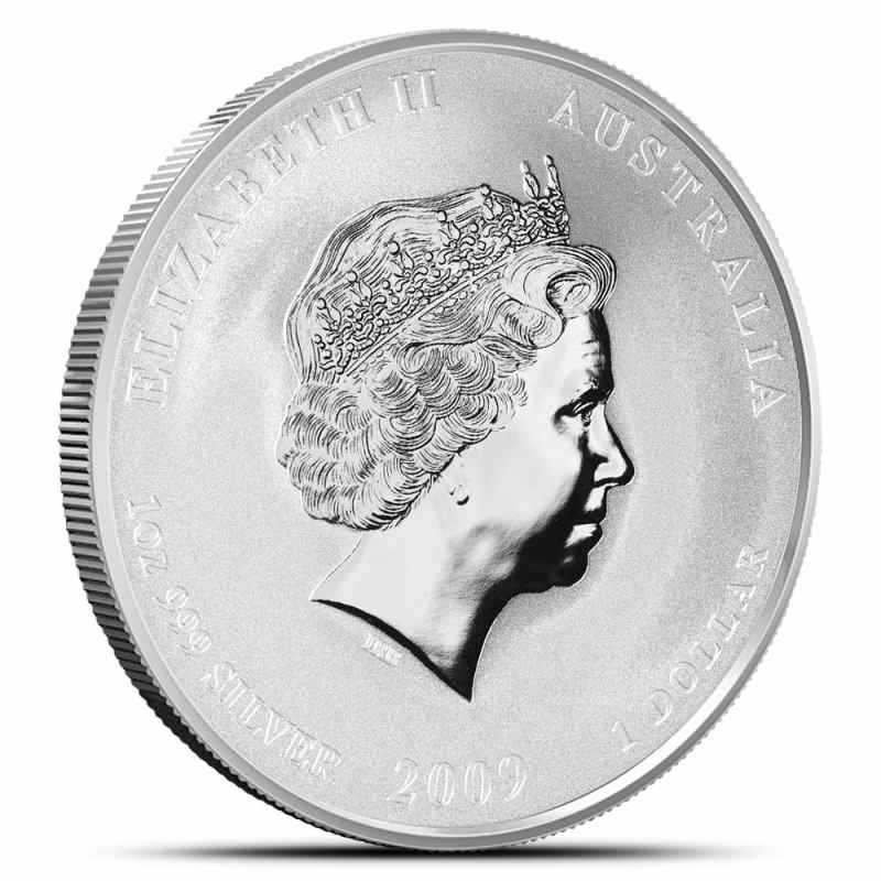 2009 1 oz Australian Silver Lunar Ox Coin l JM Bullion™