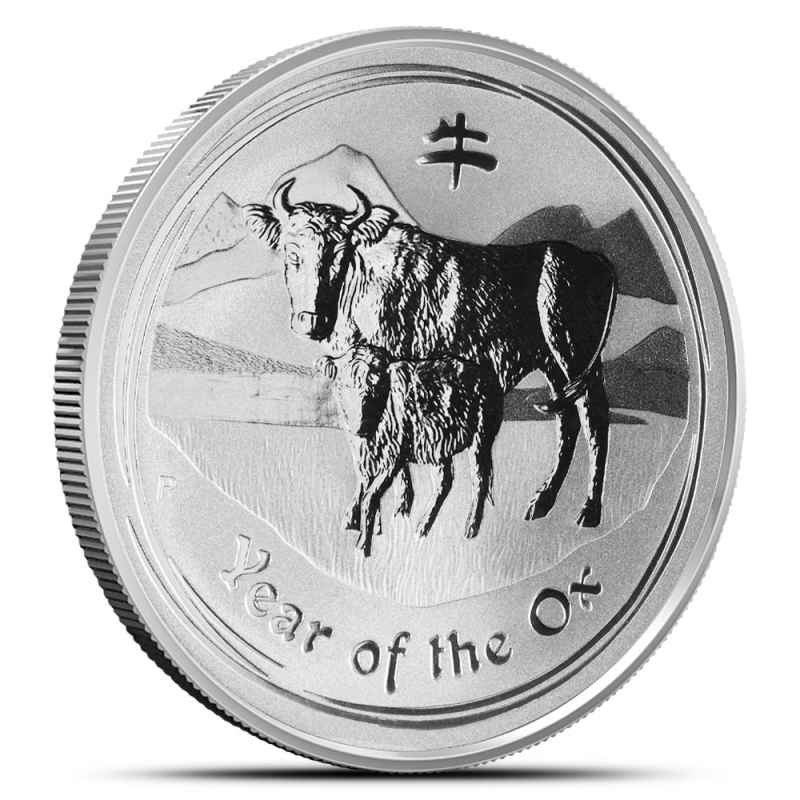 オーストラリア 1oz 銀貨 2009 牛 2009 1 oz Australian Silver Lunar Ox Coin l JM Bullion™