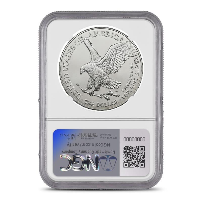 2024 (P) 1 oz Star Privy American Silver Eagle Coin NGC MS70 ER