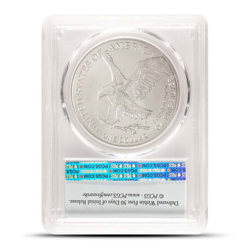 2025 1 oz American Silver Eagle Coin PCGS MS70 FS l JM Bullion™