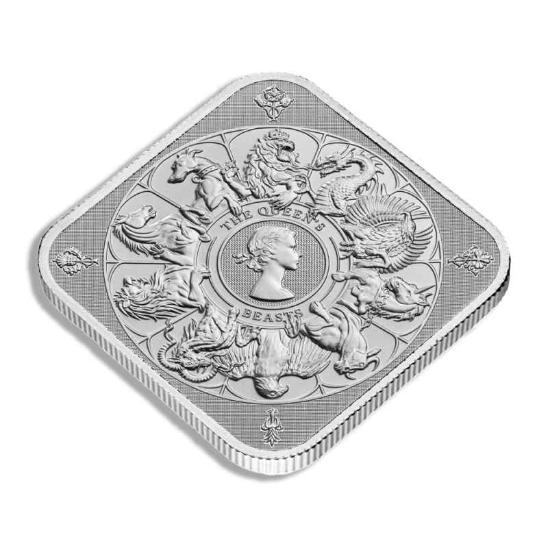 1 oz The Royal Mint Queen's Beast Completer Silver Bar l JM Bullion™