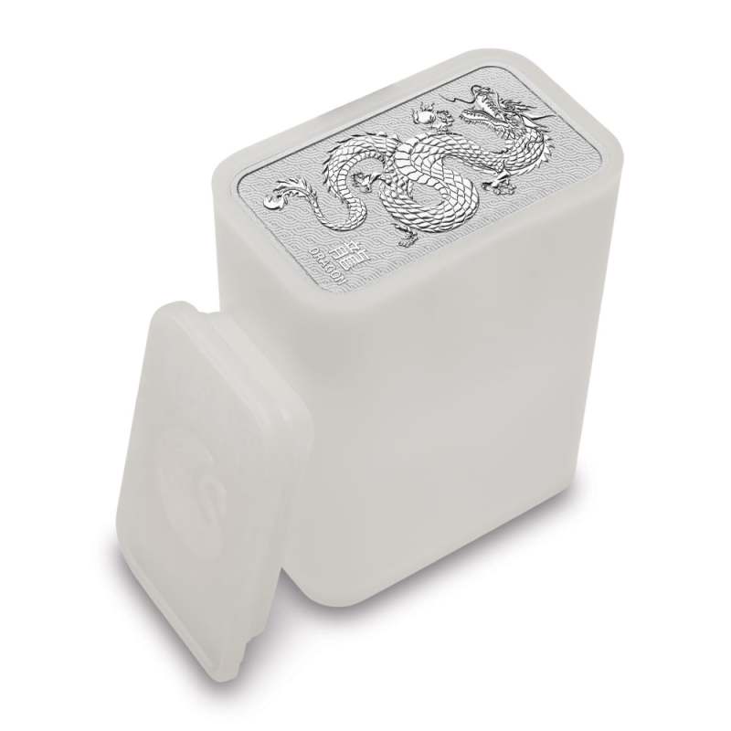 1 oz Perth Mint Lunar Year of the Dragon Silver Bar l JM Bullion™