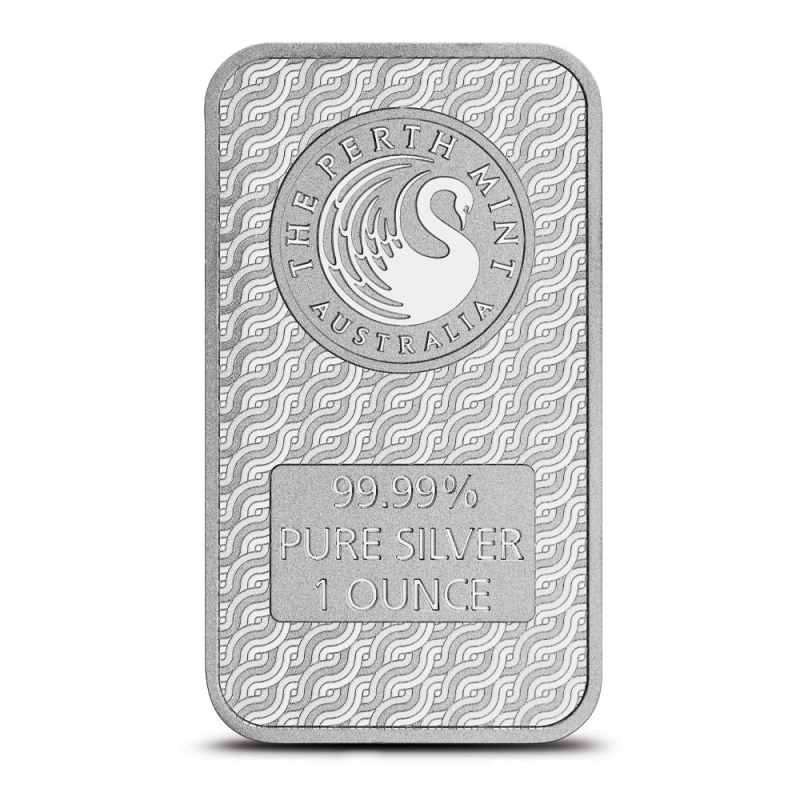 1 oz Perth Mint Lunar Year of the Dragon Silver Bar l JM Bullion™