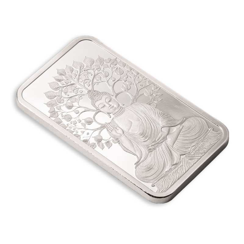 1 oz PAMP Suisse The Buddha Silver Bar (New w/ Assay) l JM Bullion™