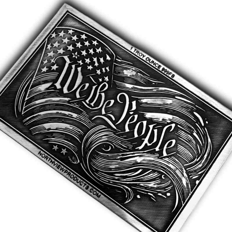 1 oz North View Products We the People Silver Card (New) l JM Bullion™