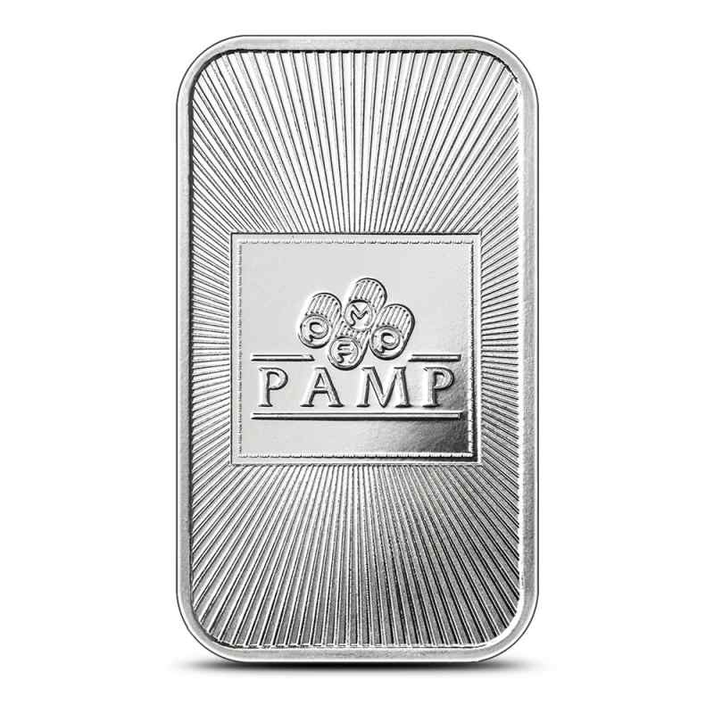1 oz PAMP Suisse Silver Bar (New) l JM Bullion™