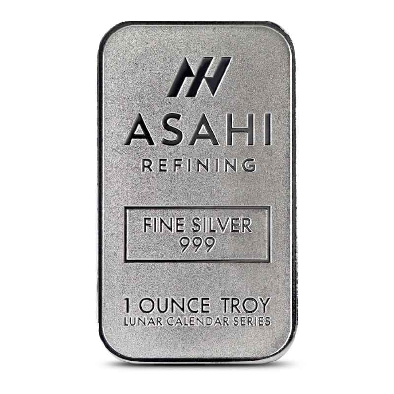 1 oz Asahi Snake Silver Bar (New) l JM Bullion™