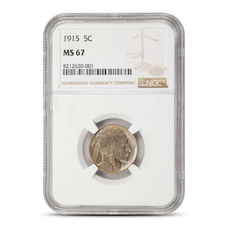 1915 Buffalo Nickel NGC MS67 l JM Bullion™