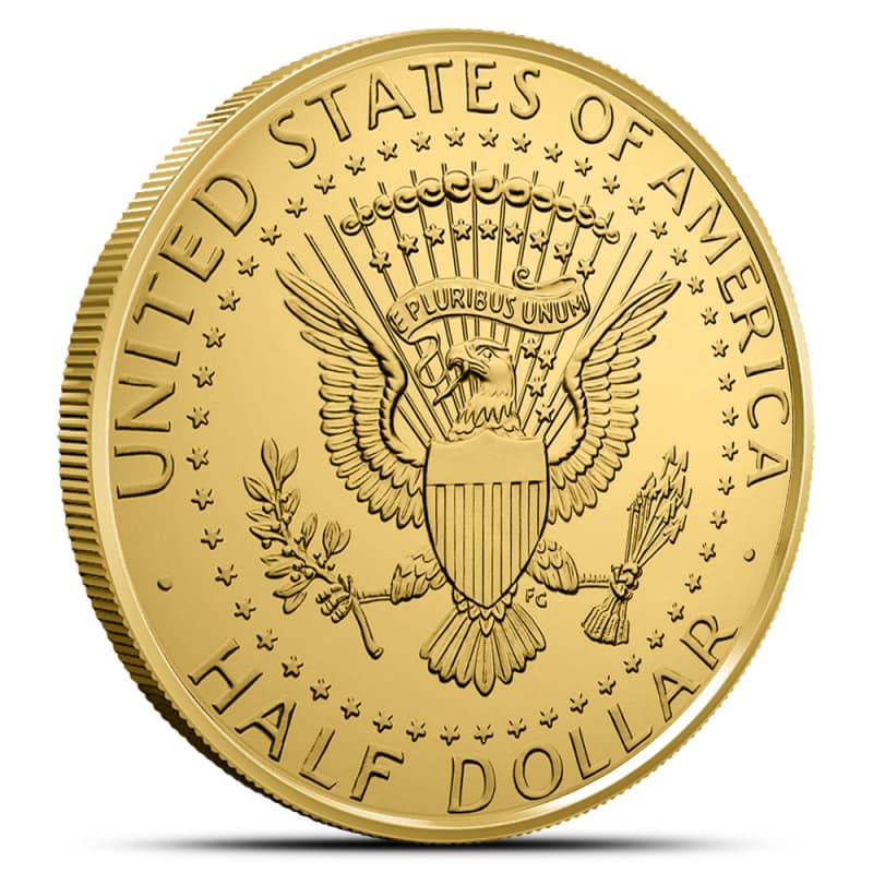 2023 JFK Half Dollar Set (Gold Plated) l JM Bullion™