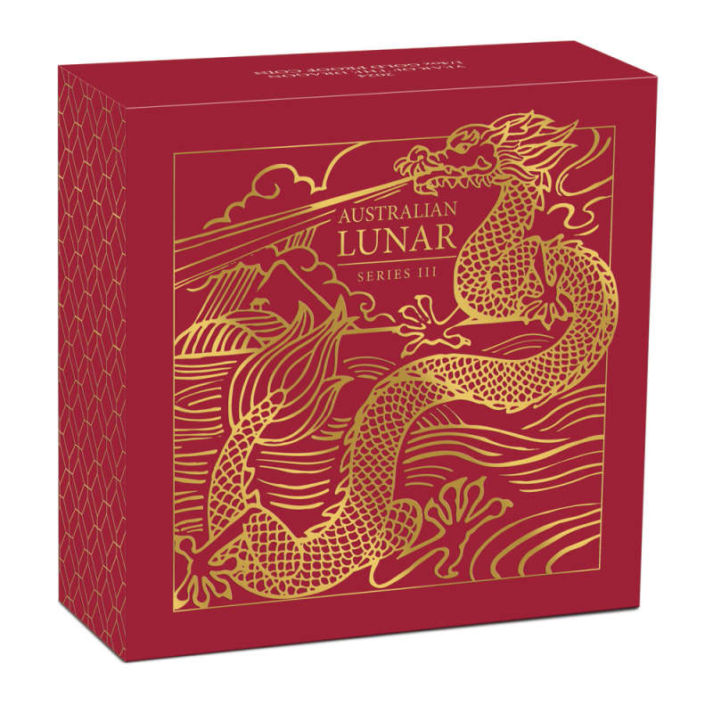 専用ページ❀金と結界の龍波動オルゴナイト❀満月月祈り 2024 1/4 oz Proof Australian Gold Lunar Dragon Coin l JM Bullion™