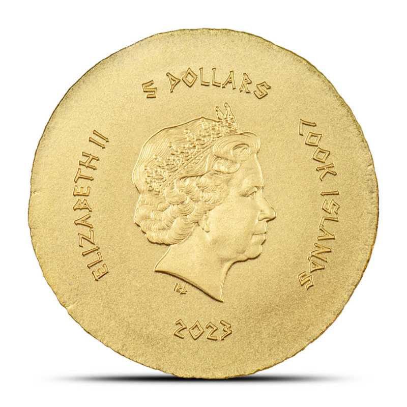 2023 1/2 Gram Cook Islands Gold Pan Coin l JM Bullion™