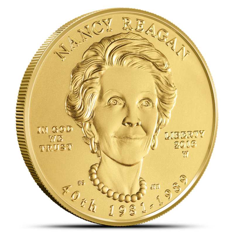 2016-W 1/2 oz US Mint First Spouse Nancy Reagan Gold Coin l JM