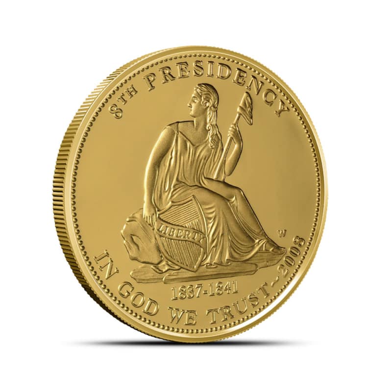 2008-W Proof First Spouse Van Buren's Liberty Gold Coin l JM Bullion™