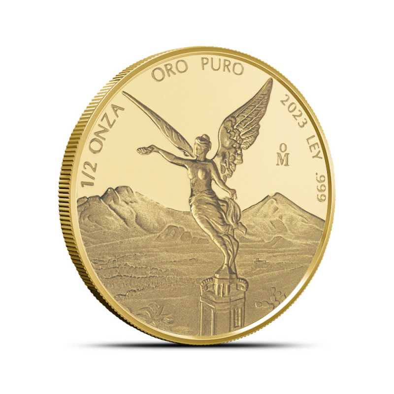2023 1/2 oz Proof Mexican Gold Libertad Coin (In Capsule) l JM