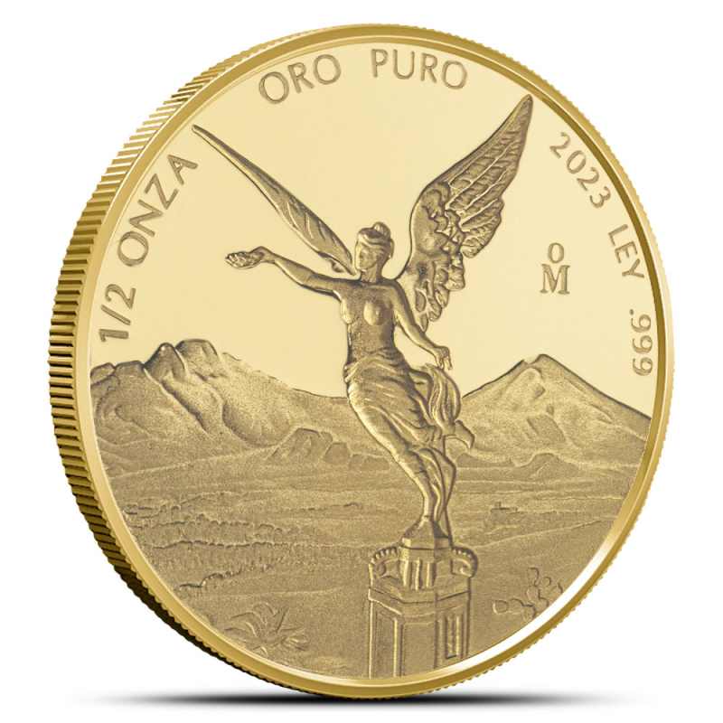 2023 1/2 oz Proof Mexican Gold Libertad Coin (In Capsule) l JM