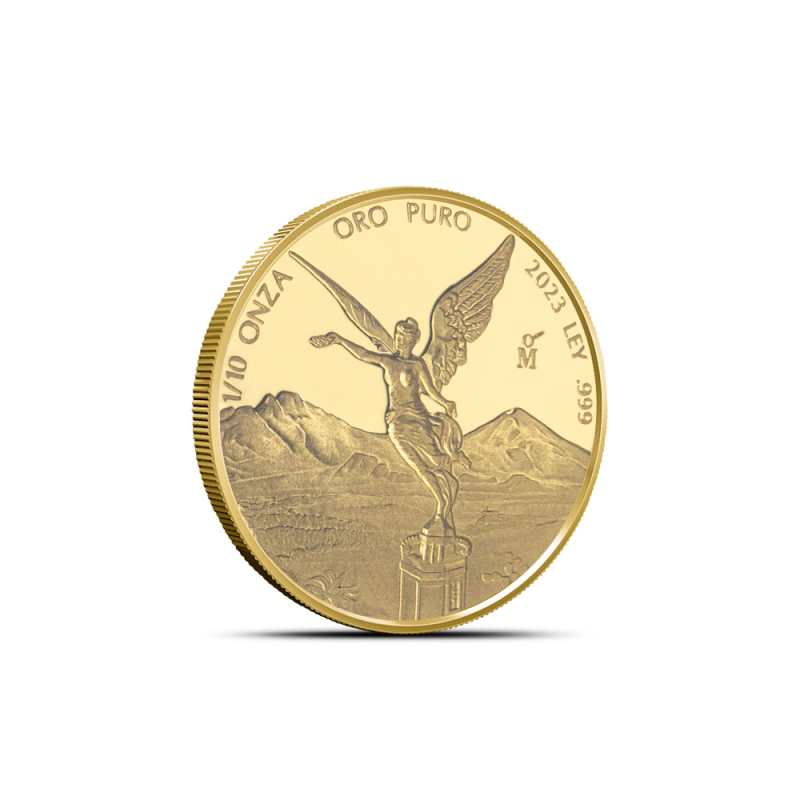 2023 1/10 oz Proof Mexican Gold Libertad Coin (In Capsule) l JM