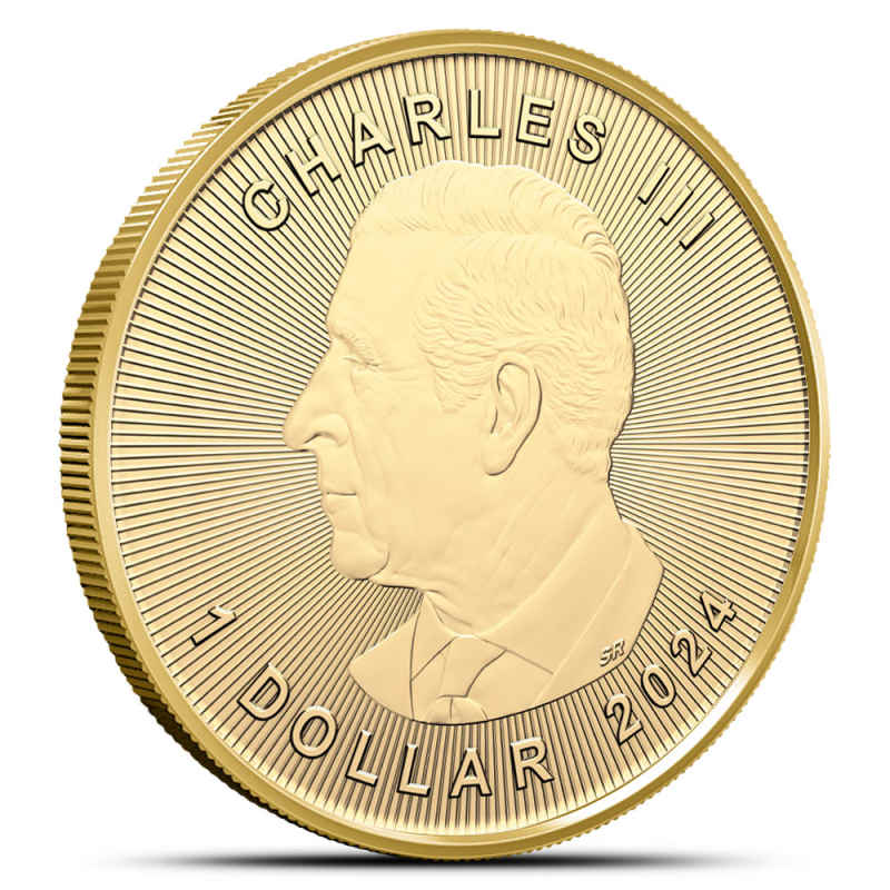 2024 1/20 oz Canadian Gold Maple Leaf Coin (BU) l JM Bullion™