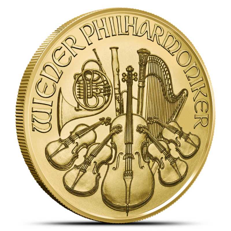 2024 1/10 oz Austrian Gold Philharmonic Coin (BU) l JM Bullion™