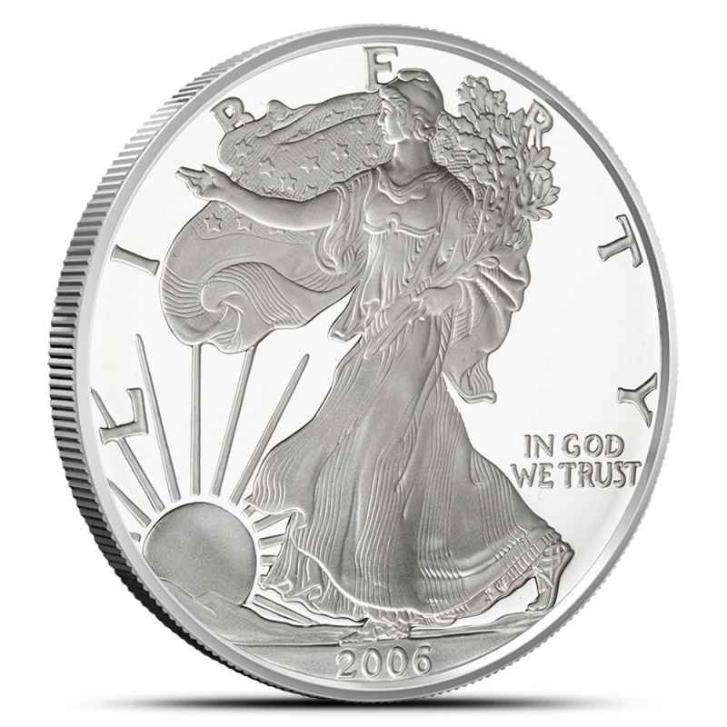 2006-W 1 oz Proof American Silver Eagle Coin l JM Bullion™