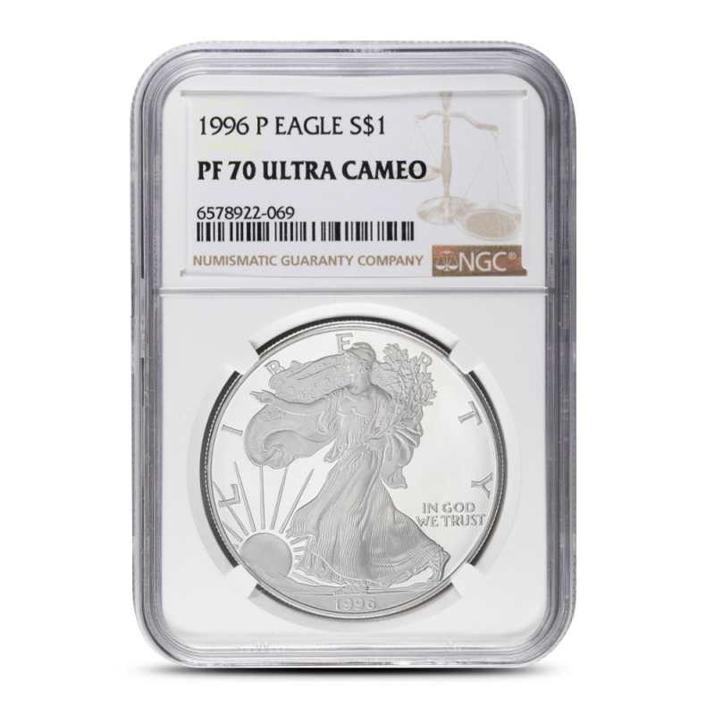 2000年 マン島発行 ミレニアム記念クラウン銀貨（NGC PF70 UCAM Buy 1996-P American Silver Eagles (NGC PF70) l JM Bullion™