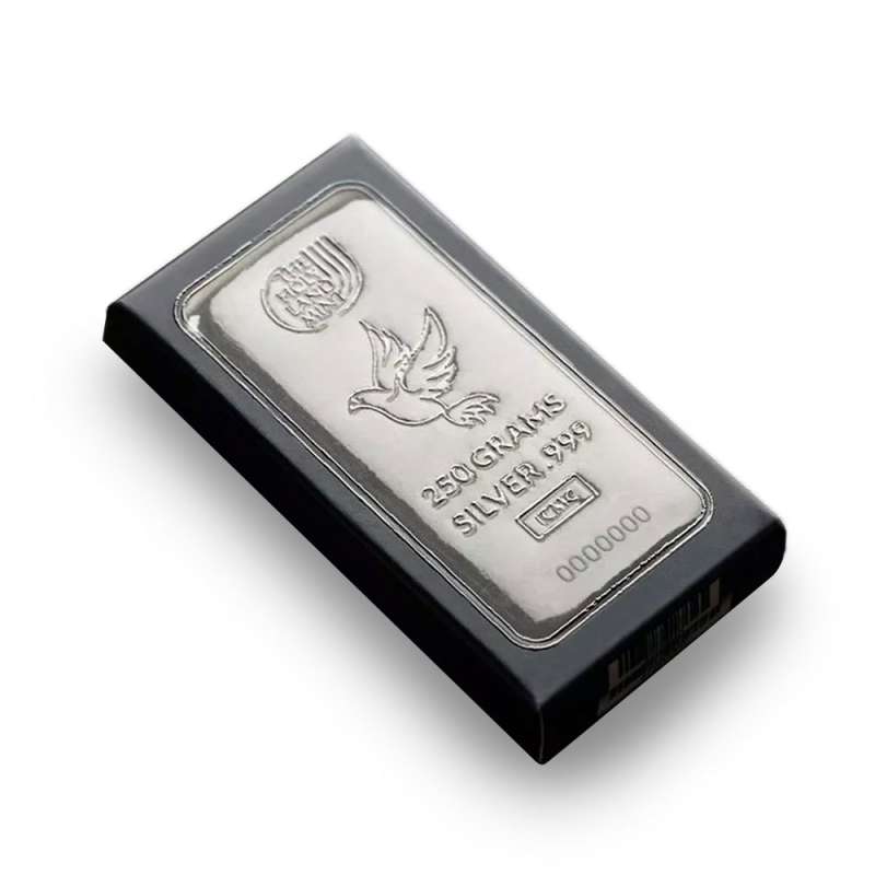 250 Gram Holy Land Mint Cast Silver Bar (New) l JM Bullion™