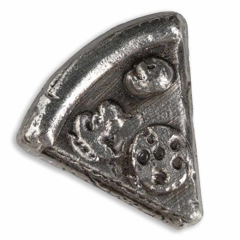 2 oz MK Barz Pizza Silver Bar (New) l JM Bullion™