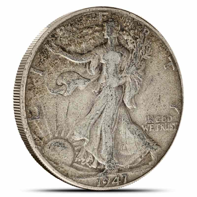90% Silver Walking Liberty Half Dollars ($1 FV) l JM Bullion™