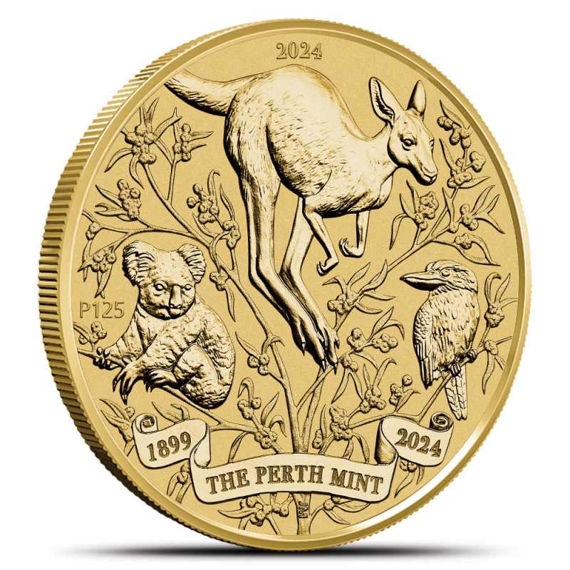2024 Australian 125th Anniversary Aluminum Bronze Coin (In Card) l